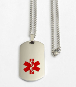 Medical Identification Necklace