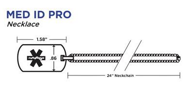 Medical Identification Necklace