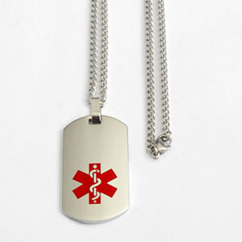 Medical Identification Necklace